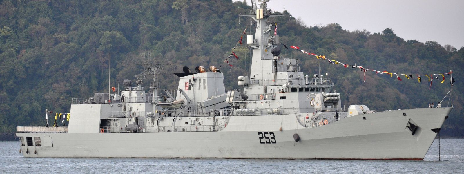 Pakistan War Ship PNS Saif Arrives in Colombo